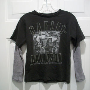 HARLEY DAVIDSON LOLA & JAMES LS THERMAL TEE SIZE 6